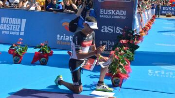 Iván Álvarez gana en Vitoria,
con paternidad de regalo