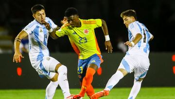 Colombia empata ante Argentina en el debut del Sudamericano