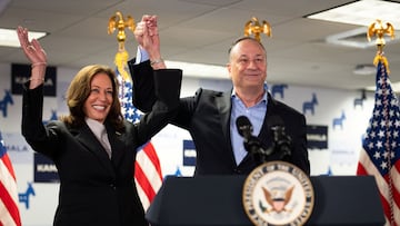Kamala Harris busca llegar a la Casa Blanca. Si se convierte en presidenta, su esposo, Douglas Emhoff sería el “primer caballero” en la historia.