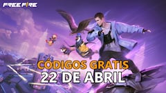 codigos gratis free fire 22 abril