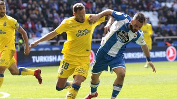 17/03/18 PARTIDO PRIMERA DIVISION
   DEPORTIVO DE LA CORU&Ntilde;A -  LAS PALMAS
  &Ccedil;OLAK , JAVI CASTELLANO