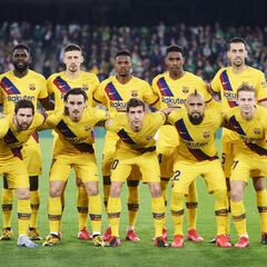 La victoria del Barcelona sobre el Betis en imágenes