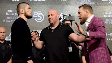 Seg&uacute;n palabras de Dana White, Khabib podr&iacute;a regresar a los oct&aacute;gonos para enfrentarse a alg&uacute;n ganador de las peleas que protagonizar&aacute;n Ferguson o McGregor.