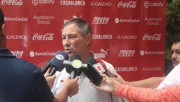 Holan: "El objetivo y la ilusión es avanzar en la Copa Sudamericana"