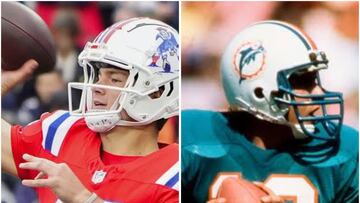 Drake Maye, Dan Marino y un hito que desde 1950 sólo ellos comparten