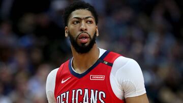Anthony Davis, durante un partido