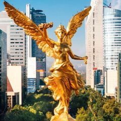 Quitan vayas del Ángel de la Independencia después de 2 años