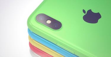 Así luciría un iPhone XC, más pequeño y más barato