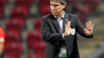 El seleccionador uruguayo, Juan Verzeri.