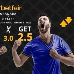 Granada CF vs. Getafe CF: horario, dónde ver, pronósticos y cuadro