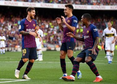 Valverde: "Messi starting out on the wing is an option for us"