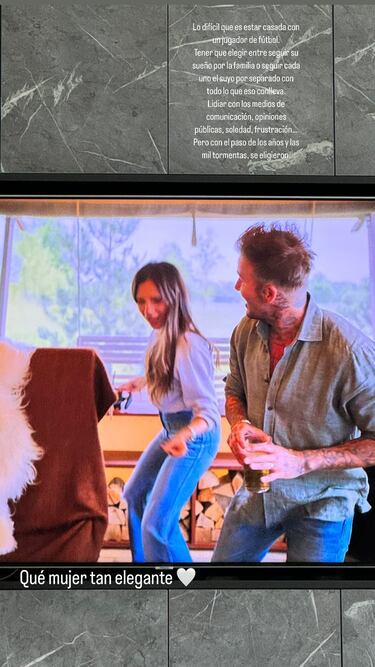 Joana Sanz, tras ver el documental de Beckham: Lo difcil que es estar casada con un futbolista