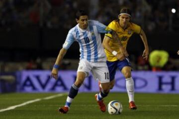 Buenos Aires 13 Noviembre 2015
Argentina vs Brasil por la 3ra  fecha de las eliminatorias Rusia 2018, en el Estadio Antonio Vespucio Liberti