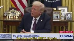 Trump se estrena en el cargo con esta amenaza directa a España
