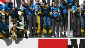 <b>EXCELENTE RECUERDO. </b>Fernando Alonso logró su primer triunfo en la F-1 en el GP de Hungría 2003.
