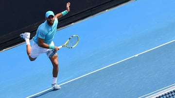 Juan Cabal, eliminado de dobles mixtos en el Australian Open