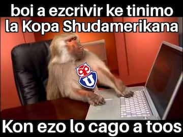 Memes U. de Chile 1-1 Colo Colo.