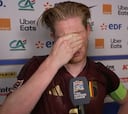 Incendio en Bélgica con De Bruyne al límite: “Lo dejo, lo dejo…”