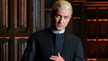 Tom Felton como Malfoy de adulto