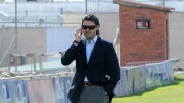 <b>AGOTADO.</b> El ex director deportivo del Valladolid afirma que no tiene fuerzas para seguir en el equipo.