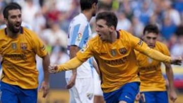 Messi acuesta líder al Barça