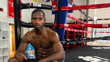 El boxeador estadounidense Mylik Birdsong.