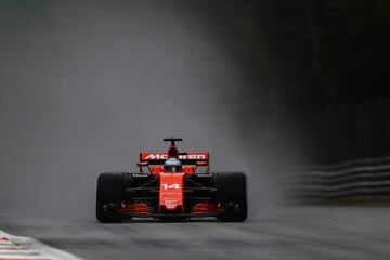 La lluvia en Monza retrasó la calificación del GP de Italia