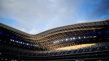 General View Stadium during the 5th round match between Monterrey and Necaxa as part of the Liga BBVA MX, Torneo Clausura 2025 at BBVA Bancomer Stadium, on February 01, 2025 in Monterrey, Nuevo Leon, Mexico.