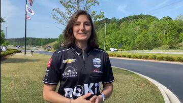 La piloto colombiana estará en la tercera carrera de la temporada de la IndyCar Series en Barber, Alabama.