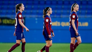 14/2/24 PARTIDO FUTBOL FEMENINO PRIMERA DIVISION
JORNADA 14 ENTRE EL FC BARCELONA FEMENI V LEVANTE UD FEMENINO EN EL ESTADI JOHAN CRUYFF. 
CAROLINE GRAHAM HANSEN (10) FC BARCELONA FEMENI
AITANA (14) FC BARCELONA FEMENI
IRENE PAREDES (2) FC BARCELONA FEMENI