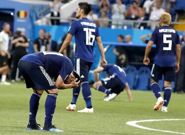 Japan bid Russia farewell leaving thank you note and an immaculate dressing room