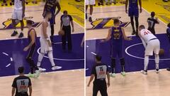 La ‘treta’ de Doncic que indignó y provocó una reprimenda de la árbitro: juzguen ustedes...