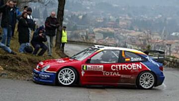 <b>MALA SUERTE</B>. Sainz ha empezado el Mundial con muy mal pie y ha tenido que abandonar.