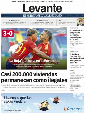 La prensa, ilusionada con la victoria de España