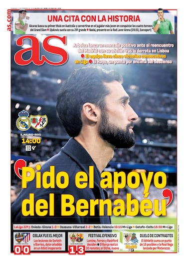 Las portadas de AS de febrero