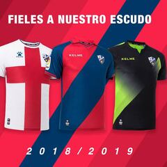 El Huesca renueva el diseño de su primer uniforme para el debut
