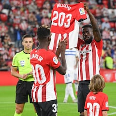 Williams se gradúa con 203 partidos ante el Alavés