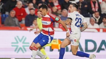 Reinier, en el anterior partido en casa del Granada ante el Eldense,