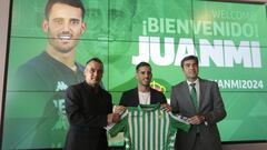 Juanmi, el &uacute;nico fichaje del Betis hasta ahora.