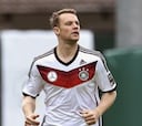 Neuer y Lahm comienzan a entrenar con Alemania