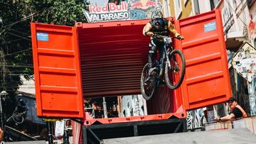 Participant performs during Red Bull Valparaiso Cerro Abajo, Valparaiso, Chile on February 12, 2023 // Gary Go / Red Bull Content Pool // SI202302220101 // Usage for editorial use only //