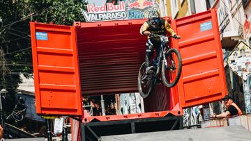 Participant performs during Red Bull Valparaiso Cerro Abajo, Valparaiso, Chile on February 12, 2023 // Gary Go / Red Bull Content Pool // SI202302220101 // Usage for editorial use only // 