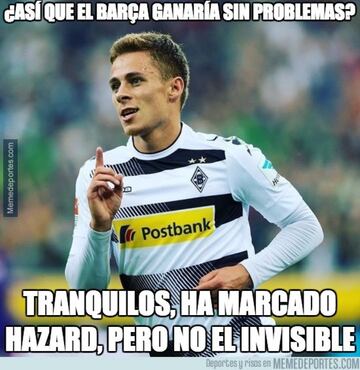 Los mejores memes del B. MGladbach -Barcelona