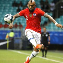 Retos y tenso diálogo con el DT: el apasionado partido de Vidal