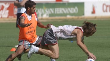 Alves and Ramos during their time together at Sevilla