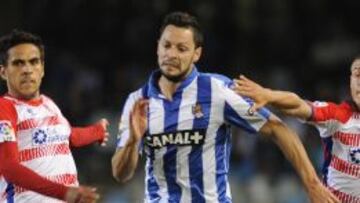 Carlos Martínez, jugador de la Real Sociedad.