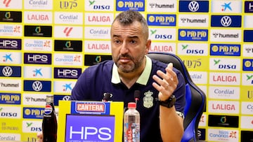 12/05/2025 FUTBOL PRIMERA DIVISION TEMPORADA 24/25 Rueda de prensa de Diego Martinez