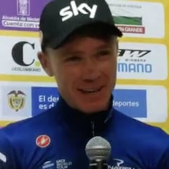 Froome: "Creí que en Colombia me veían como un enemigo"