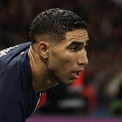 Achraf, el único ‘desliz’ del PSG