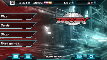 Captura de pantalla - Tekken Card Tournament (IPH)